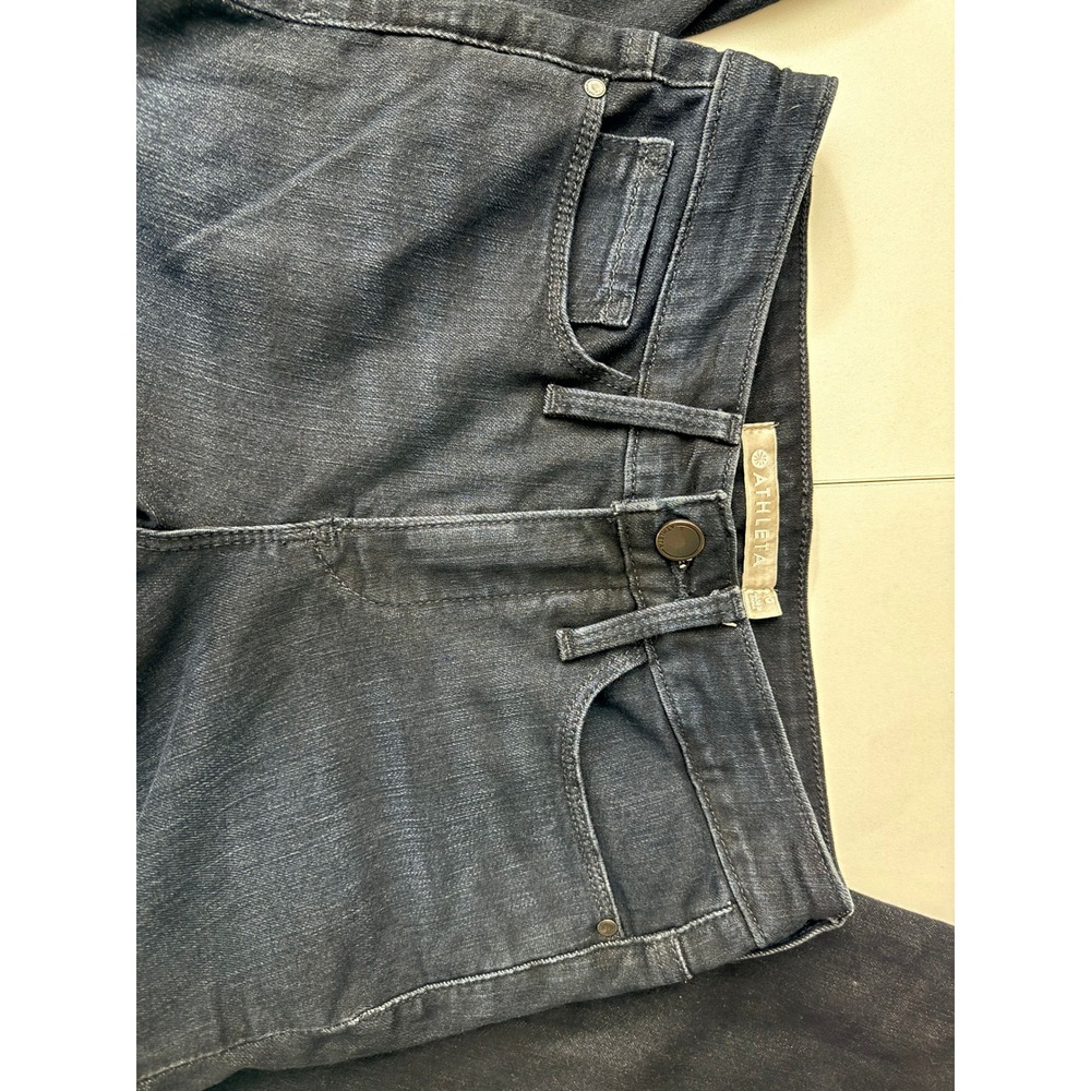 Athleta Women Jeans Dark Wash Sculptek Skinny Denim 6 - Picture 2 of 9